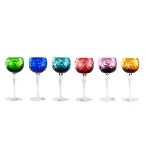 Crystal Cut Wine Glasses Caesar Crystal Bohemiae