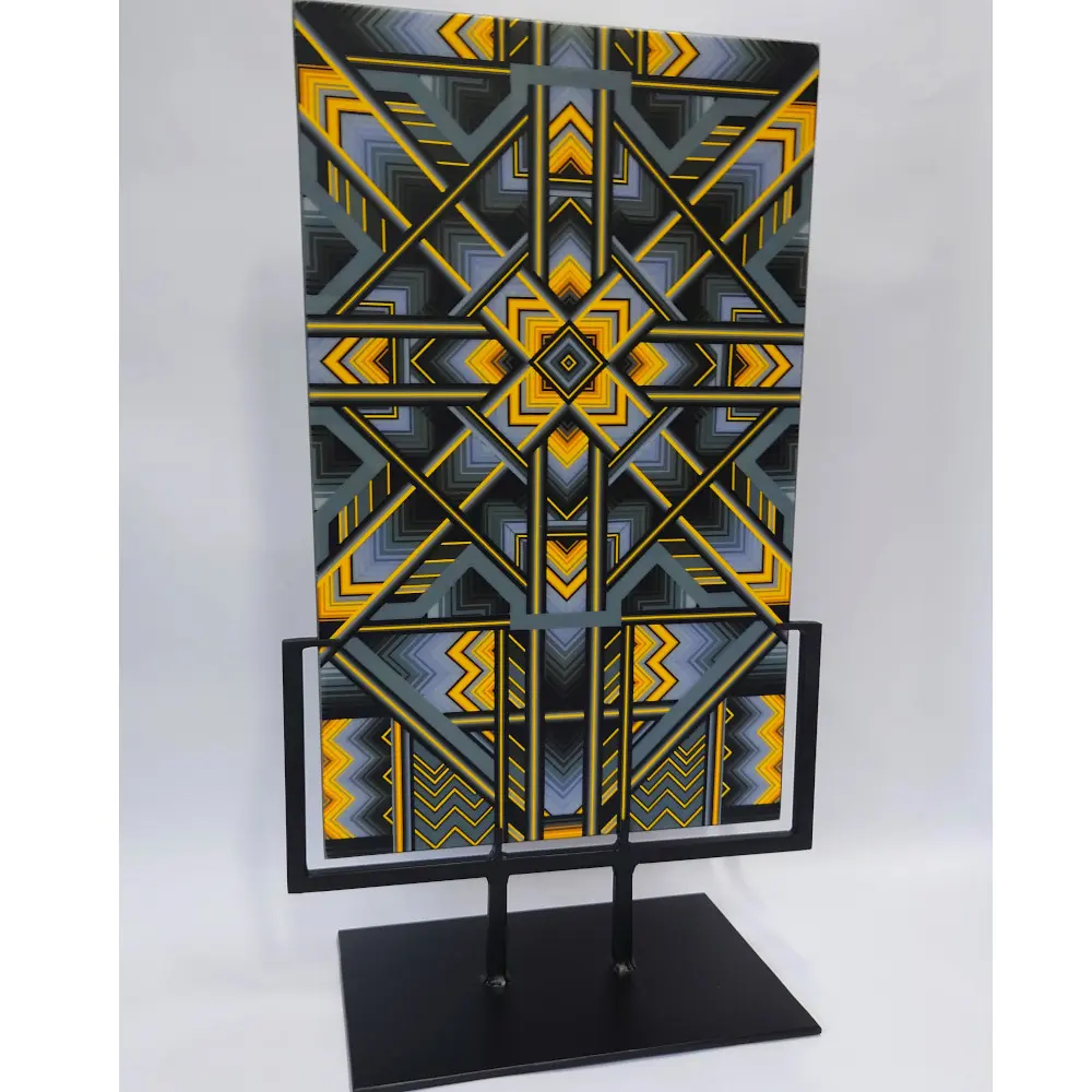 Abstract Geometric Sculpture by Ian Chadwick