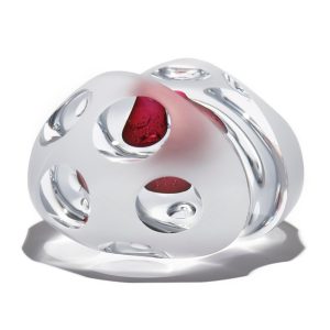Carved Glass Art 'Life Cycle' by Steve Frey Glass