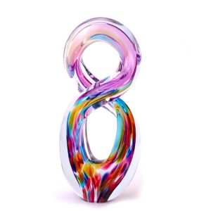 Infinity Sculpture Loranto Glass