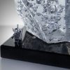 Meteorite Sculpture Jaroslav Prošek Glass Artist