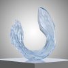 Fine Art Sculpture 'Ice' by Jaroslav Prošek Glass