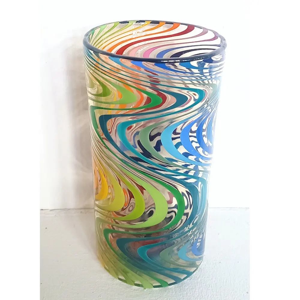 Hand Blown Highball Glasses Pierrot Doremus