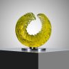 Yellow Sculpture 'Wind Ward' by Jaroslav Prošek Glass