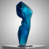 Angular Sculpture by Jaroslav Prošek Glass
