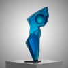 Angular Sculpture Jaroslav Prošek Glass