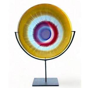 Abstract Art Glass Elizabeth Sinkova