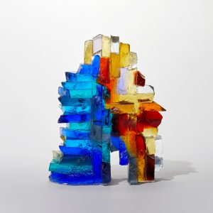 Abstract Sculptures Deborah Timperley Glass