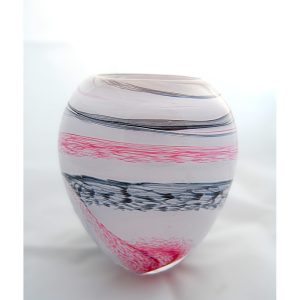Droplet Vase by Katherine J Austin Glass