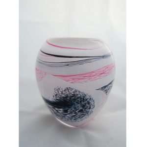 Droplet Vase by Katherine J Austin Glass