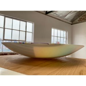 Large Glass Bowl by Adam Hussain Glass