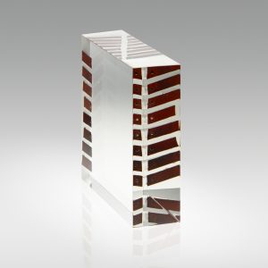Contemporary Art Glass Sculpture by Ivan Illovský
