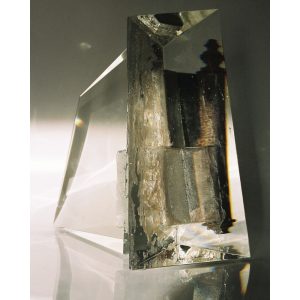Cut Glass Sculpture by Ivan Illovský