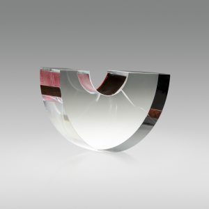 Glass Art Sculpture by Ivan Illovský