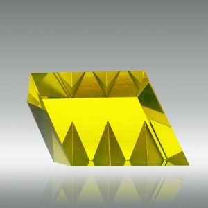 Yellow Sculpture by Andrej Jančovič