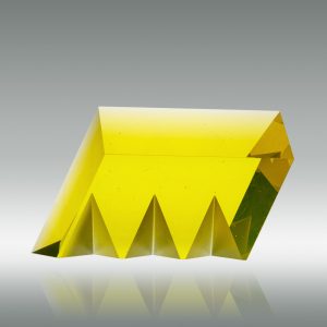 Yellow Sculpture by Andrej Jančovič