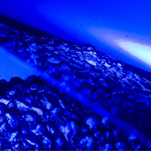 Blue Sculpture by Ivana Mašitová
