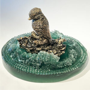 Glass And Metal Sculptures by Jen Blazina