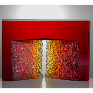 Deep Red Glass by Ivana Mašitová