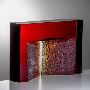 Deep Red Glass by Ivana Mašitová