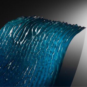 Ocean Blue Glass by Ivana Mašitová Glass
